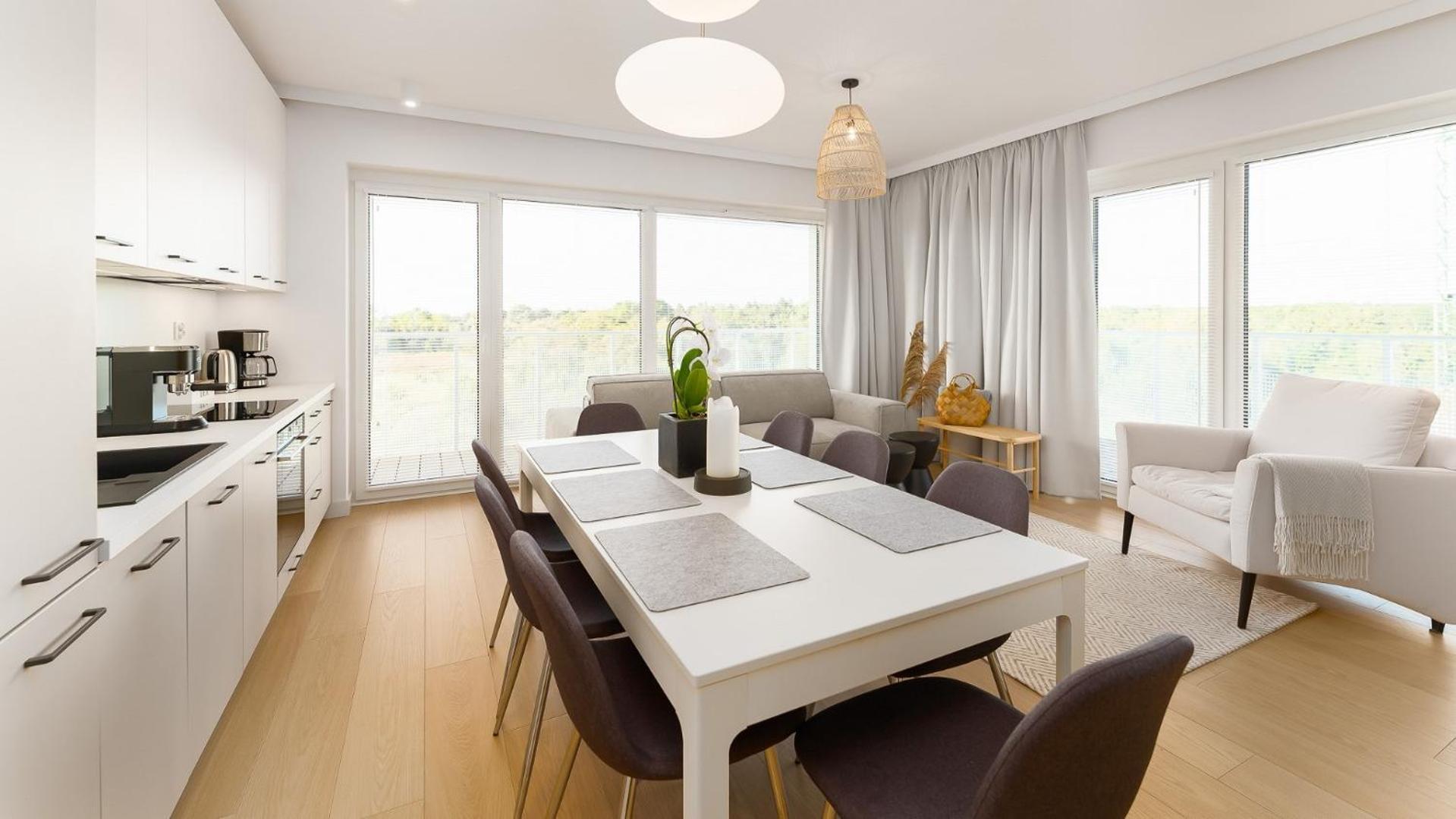 Apartamenty Sun & Snow Polanki Aqua Z Basenem Kołobrzeg Kültér fotó