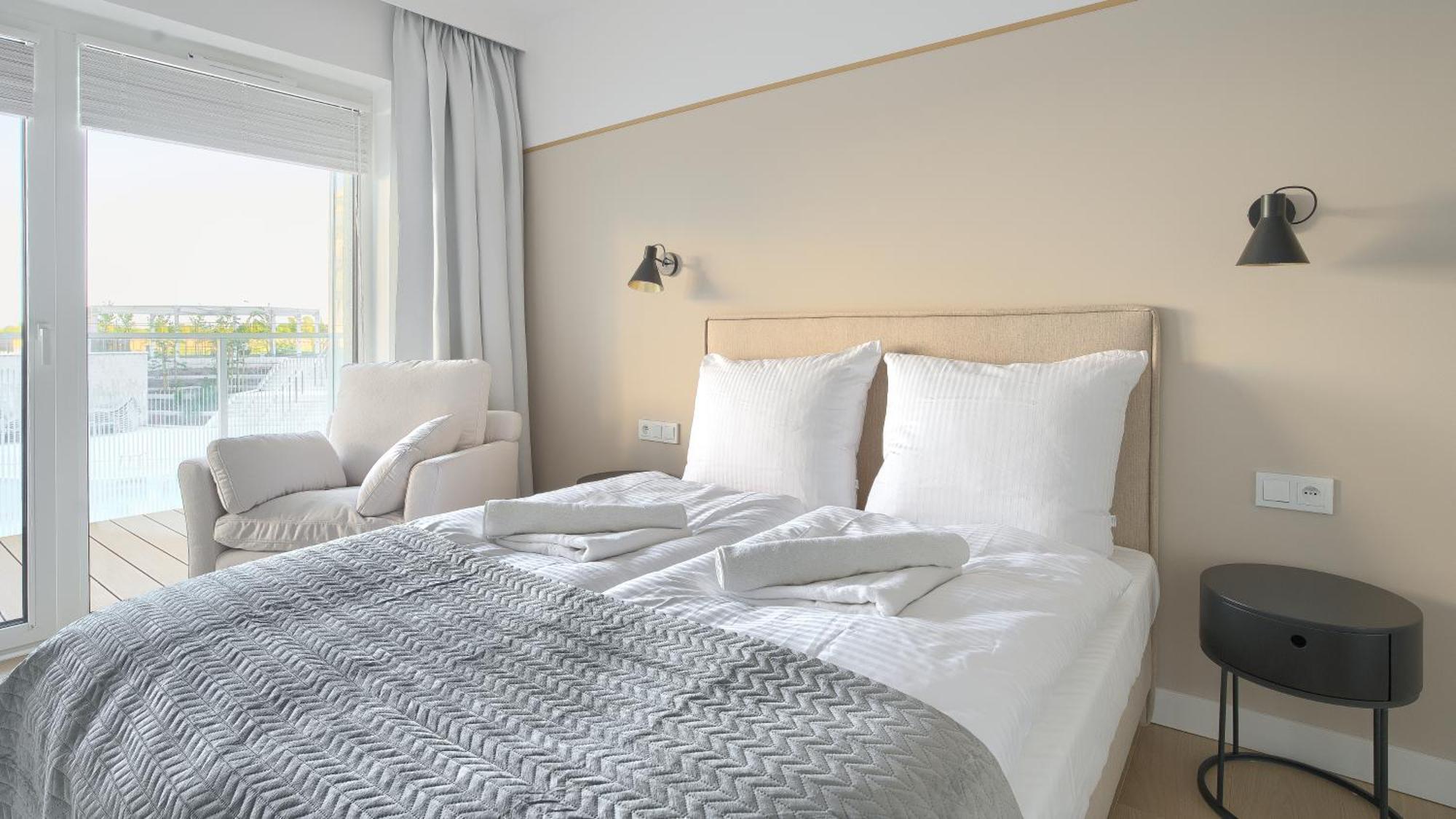 Apartamenty Sun & Snow Polanki Aqua Z Basenem Kołobrzeg Kültér fotó