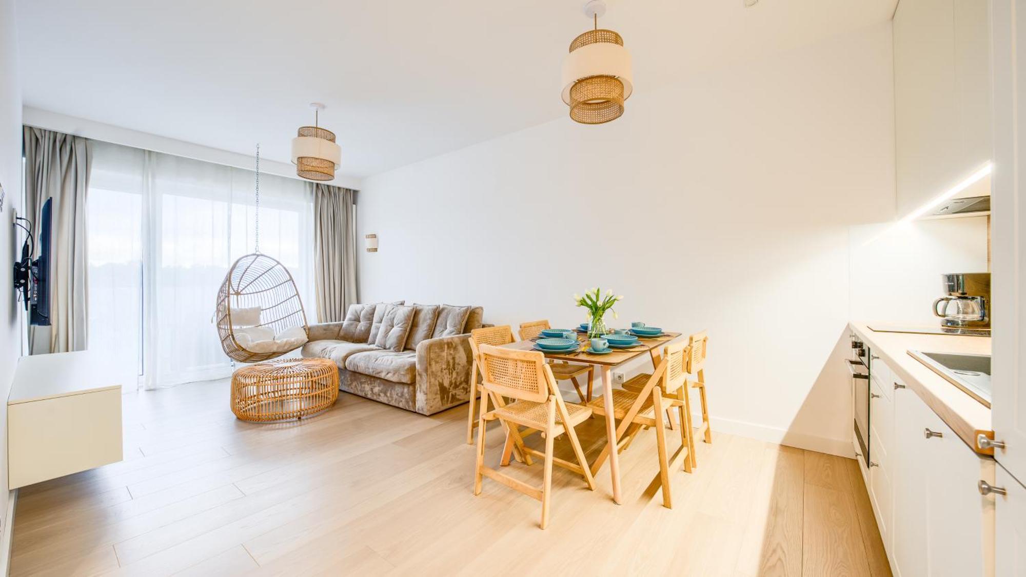 Apartamenty Sun & Snow Polanki Aqua Z Basenem Kołobrzeg Kültér fotó